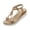 Gold_028, variant on Domuza Sandals for Women 2026 Summer Boho Low Wedge Heels Comfortable Sandal Espadrille Beach Open Toe Elastic Ankle Strap Walking Shoes Vintage Non Slip Casual Woven Sandals Gold 7.5(EU-39)