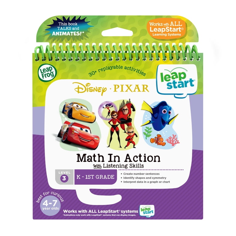LeapFrog, LeapStart Pixar Math in Action with Listening Skills