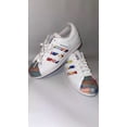 thumbnail image 1 of Men’s NEW Originals Superstar Shoes Sneakers GX2717 White/Blue/Orange 8.5, 1 of 6