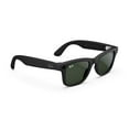 thumbnail image 2 of Ray-Ban Meta, Wayfarer (Large ) Glasses with Meta Ai, Audio, Photo, Video Compatibility, Matte Black, Clear to Green Transitions Lenses, 2 of 5