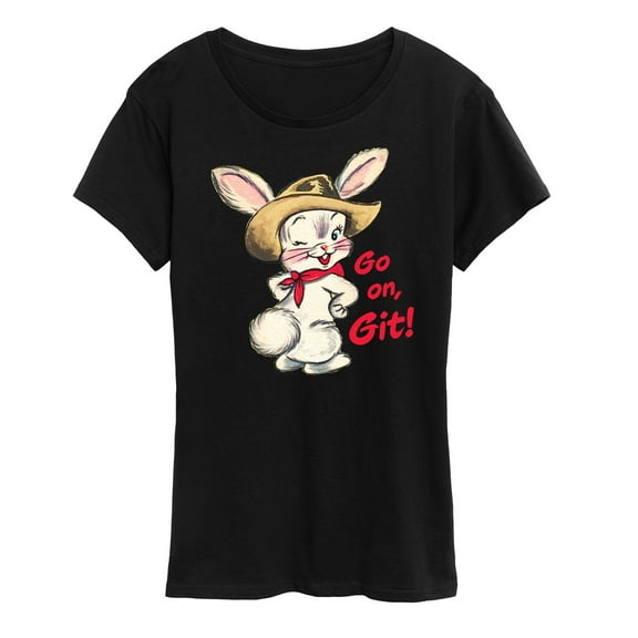Instant Message - Go On Git - Women's Short Sleeve Graphic T-Shirt