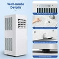 thumbnail image 4 of Canddidliike 3-in-1 Portable Air Conditioner with Cooling Fan Dehumidifier Function-10000 BTU, Room Air Conditioner with Remote Control,Dehumidifier, 4 of 11