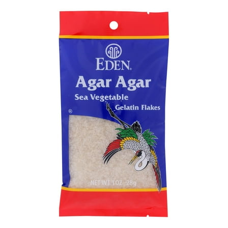 Eden Foods - Agar Agar Sea Vegetable Flakes - 1 Ounce