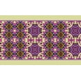 thumbnail image 2 of IBA Indianbeautifulart Beige Floral & Tiles Moroccan Printed Ribbon&nbsp;Trim&nbsp;9 Yards Velvet Fabric Laces For Crafts Sewing Accessories 4 Inches, 2 of 2