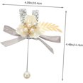 thumbnail image 3 of Ramillete de muñeca TUNC para dama de honor decoraciones de boda, 3 of 5