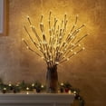 thumbnail image 2 of Lot de 3 60 branches d'Arbres LED Blanc Chaud pour Décoration de vase de Maison, 2 of 6