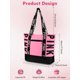 thumbnail image 2 of Bolso Tote de Viaje MOPERIL Impermeable para Playa Mujer Morado, 2 of 6