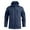 Blue, variant on Gray Jackets for Men Big and Tall Waterproof Hooded Jacket Long Sleeve Full Zip Winter Coats Warm Hiking Breathable Mens Windbreaker with Pockets, Gray M