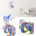 thumbnail image 2 of De Sirena Filigrana Pintura Hecha A Mano Diy Artesanía Decoración De Pared Decoración Del Hogar 20 En Papel Sweethay HA037813-00, 2 of 6