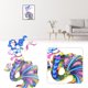 thumbnail image 2 of De Sirena Filigrana Pintura Hecha A Mano Diy Artesanía Decoración De Pared Decoración Del Hogar 20 En Papel Yuarrent HA037813-00, 2 of 6