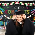 thumbnail image 2 of Kindergarten Graduation Backdrop for Kids Class of 2024 Preschool Congratulation Graduate Congrat Background Pre-k Grad Prom Party 2024 Graduation Party Decorations Banner Props, 2 of 7
