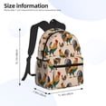 thumbnail image 2 of Easygdp Rooster Mochila Casual para Portátil, Mochila para Escuela, Viajes, Negocios, 2 of 6