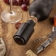thumbnail image 3 of Tapón para botella de vino, genérico, 2 en 1, al vacío, 14 días de frescura, color negro., 3 of 9