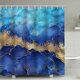 thumbnail image 1 of Cortina de ducha impermeable para baño con diseño de perlas raras, 180 x 200 cm, 1 of 5