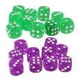 thumbnail image 1 of 20 Piezas Juego De Rol Dados Plástico D6 Dados De 6 Lados DND Dragones Zulema Juego de dados de 6 caras, 1 of 8