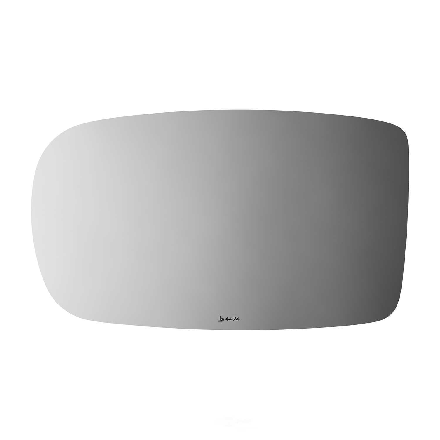 Burco Side View Mirror Replacement Glass - Clear Glass - 4424