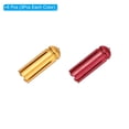 thumbnail image 3 of Uxcell Dart Flight Protectors Aluminum Dart Accessories, Red Gold Tone 6 Pack, 3 of 5