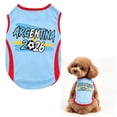 thumbnail image 2 of Pet Dog Soccer Jersey, Breathable Mesh Puppy Football Jersey, Lightweight Stretch Sporty Dog Clothes, Summer Shirts for Medium Dogs, Soccer Jersey for Dogs, Sportswear Pet Clothes, S, 2 of 9