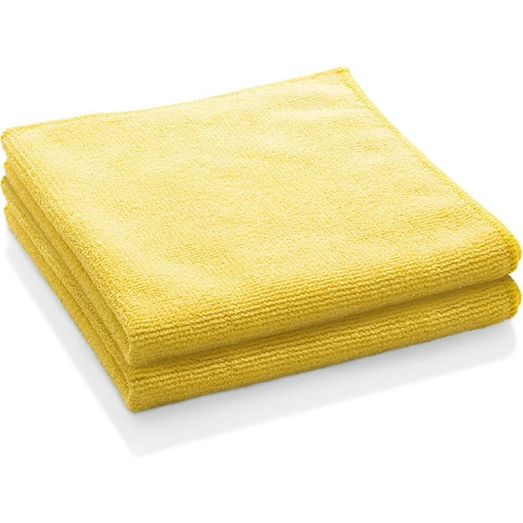 E-Cloth Bathroom Cleaning Cloth, Microfibre, Yellow, 2 Pack