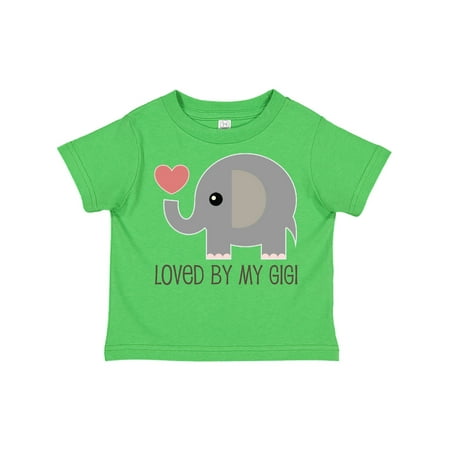 

Inktastic Loved By My Gigi Grandma Gift Toddler Boy or Toddler Girl T-Shirt