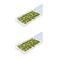 thumbnail image 3 of ZheElen 25x Simulation Cluster Green Grass for Train Scenery Decor Accessory Model Landscape Light Green 6mm 2Set, 3 of 6