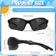 thumbnail image 2 of Pack de 4 Gafas de Sol Deportivas Polarizadas, Diseño Semi-Montura, Ultraligeras con Almohadillas Antideslizantes, para Ciclismo y Running, 2 of 6