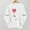 White, variant on Womens Valentine's Day Sweatshirt Cute Duck Heart Balloon Graphic Oversized Crewneck Love Shirt Beige,Size M