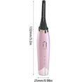 thumbnail image 6 of Eyelash Curling Device Mini USB Electric Heated Eyelash Curler Handheld Face Brushes for Cleansing and Exfoliating (white), 6 of 7