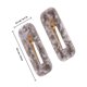 thumbnail image 5 of unbranded 2Ud Clip De Leopardo Gris Con Agarre Para Uso Diario Y Estilo Variado, 5 of 7