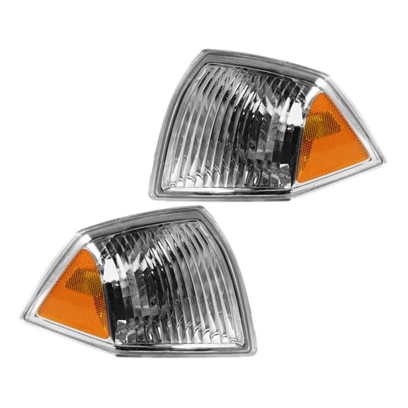EPIC LIGHTING OE Style Halogen Corner Lights Assembly Replacement for JEEP 07-10 COMPASS [ CH2520144 CH2521144 68000683AB 68000682AB ] Pair