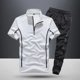 thumbnail image 2 of Camiseta lisa para hombre, ropa para hombre, sin logotipo, pantalones de chándal, conjuntos deportivos, sudadera, chándal de lujo, elegante, 5xl, XL, 2 of 5