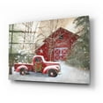 thumbnail image 2 of Epic Art 'Secluded Barn with Truck' by Lori Deiter, Acrylic Glass Wall Art, 24"x16", 2 of 8