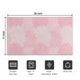 thumbnail image 5 of Pink Floral and Petal Pattern Door Rugs,Washable Non Slip Door Mats Indoor,Decorative Door Mats,Entry Mat Indoor for Entrance,Bedroom,Kitchen,Bathroom,17"x30", 5 of 6