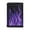 Purple Flame Print, variant on CHAQLIN Capybara Math Print Slim Kids Trifold Wallet, Stretch Polyester Children's Wallet Foldable Trifold Card Wallet for Travel Outdoor Sports