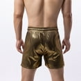 thumbnail image 6 of hotojiny Mens Shorts Shiny Sparkly Slim Fit Party Outfit Booty Shorts with Pockets Fashion Drawstring Nightclub Glitter Shorts, 6 of 6