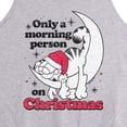 thumbnail image 2 of Garfield - Only A Morning Person On Christmas - Mens Jersey Tank, 2 of 4