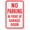 Warning Sign 2, variant on Warning No Parking Bus Loading Zone Sign 8"x12" - Aluminum Tin Safety Decor for School Business Road Bus Stop