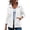 White, variant on HappyYEE Women’s Lapel Zip Jacket - Drawstring Long Sleeve Coat Tops with Pockets - Loose Fall Daily Casual Outerwear