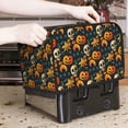 thumbnail image 6 of KLL Halloween Skull Print 2 Slice Toaster Dust Covers Kitchen Small Appliance Cover with 2 Pockets,Can hold Jam Spreader Knife & Toaster Tongs (11.4 x 7.9 x 7.5), 6 of 6