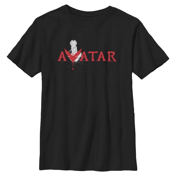 Boys Avatar: Fire and Ash Varang Official Red Logo T Shirt