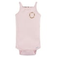 thumbnail image 2 of Gerber Baby Girl Sleeveless Bodysuits, 4-Pack, Sizes Newborn - 24 Months, 2 of 9