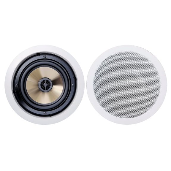 Bic America Fh-6c Formula Series Fh-6c 6-1/2 Inch 150-watt 2-way In-ceiling Speakers With Pivoting Horn Tweeters
