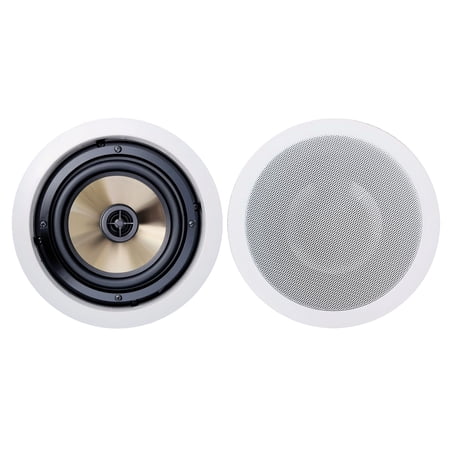 UPC: 0729305003492 | BIC America FH-6C Formula Series 6-1/2 Inch 150-Watt 2-Way In-Ceiling Speakers With Pivoting Horn Tweeters
