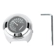 thumbnail image 4 of 1x Motorcycle Front Aluminium Handlebar Mount Temp Thermometer + Hex Wrench for Most Models, 4 of 6
