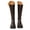 Brown, variant on Women's Knee High Boots Fashion Platform Tall Riding Booties Comfortable Slip On Stretch Knee Length Boots