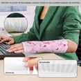 thumbnail image 5 of Jiueut Breast Cancer Arm Cast Cover Pink Ribbon Arm Cast Sleeve with Thumb Cover Washable Cast and Bandage Protector Size S Hand Cast Covers for Shower Adult Cast Covers, 5 of 7