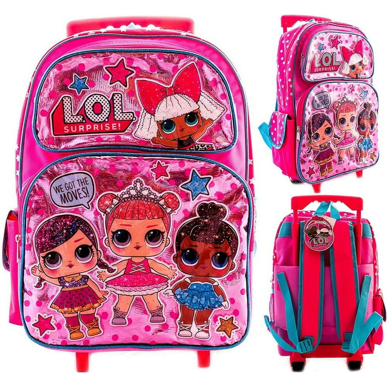 L.O.L Surprise 16 Rolling Backpack Walmart