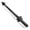 Black-4.5 FT, variant on Philosophy Gym 6 FT Standard Barbell, Threaded 1" Straight Bar with Star Collars, 400lb Capacity, Chrome