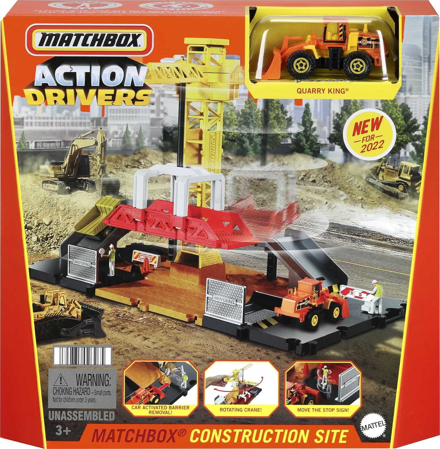 Matchbox Action Drivers Construction Playset : Target