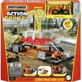thumbnail image 7 of Matchbox Action Drivers Constructon Site Playset with 1:64 Scale Toy Car Bulldozer & Moving Crane, 7 of 7